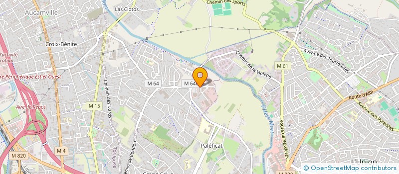 localisation de l'entreprise LP VENTIL à LAUNAGUET
