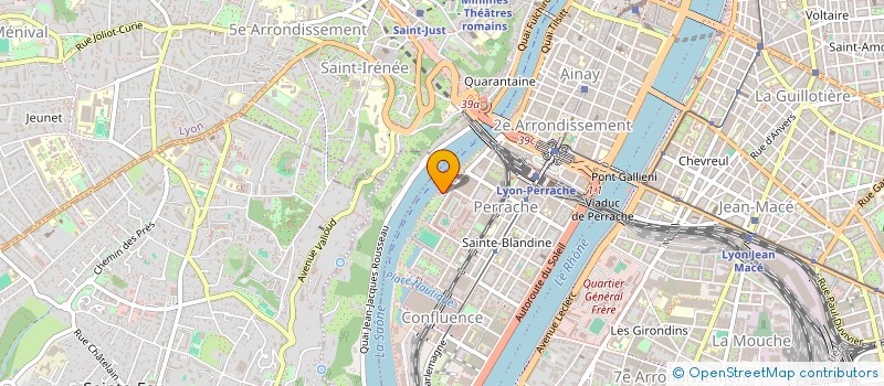 localisation de l'entreprise LP WATERS à LYON 2EME