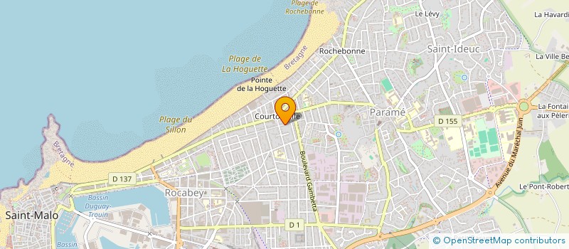 localisation de l'entreprise LP2A  SAINT-MALO