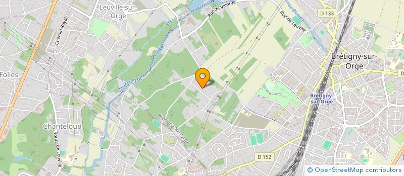 localisation de l'entreprise LP2C à BRETIGNY SUR ORGE
