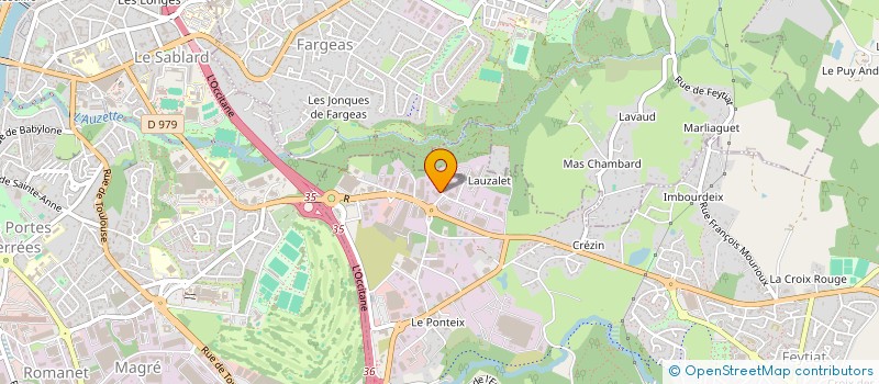 localisation de l'entreprise LPA 23-03 à FEYTIAT