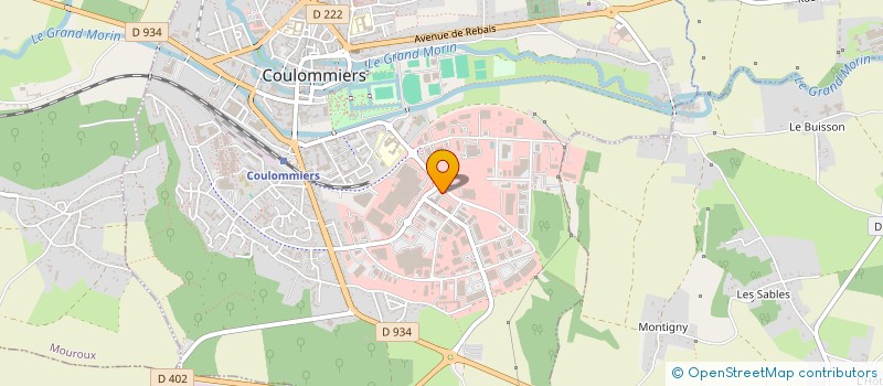 localisation de l'entreprise LPA à COULOMMIERS