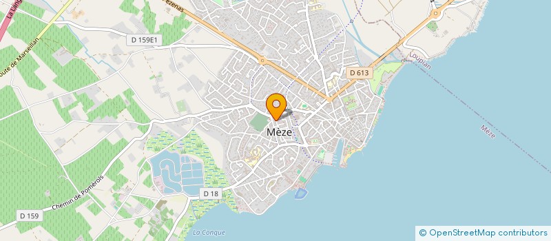 localisation de l'entreprise LPA  MEZE