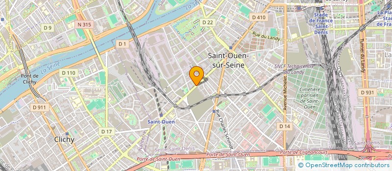 localisation de l'entreprise LPA à SAINT-OUEN-SUR-SEINE