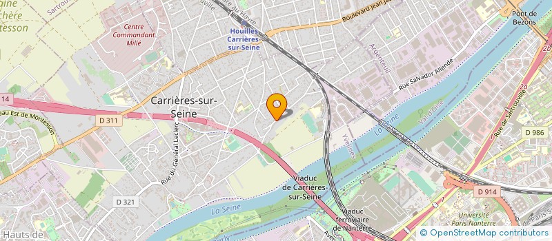 localisation de l'entreprise LPA CONSEIL CREDIT à CARRIERES-SUR-SEINE