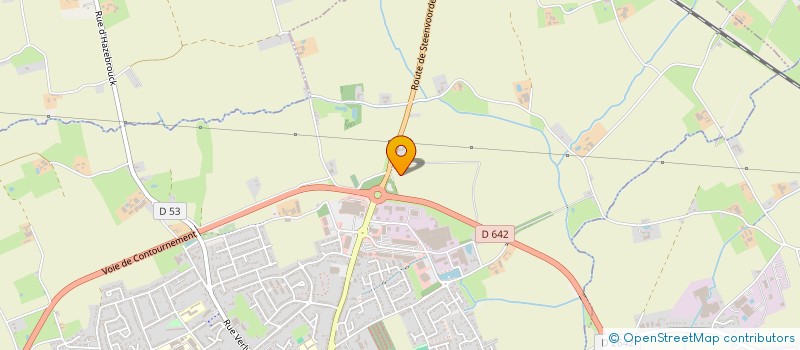 localisation de l'entreprise LPA FITNESS HAZEBROUCK  HAZEBROUCK