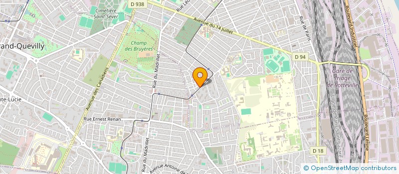 localisation de l'entreprise LPA HOLDING  SOTTEVILLE-LES-ROUEN