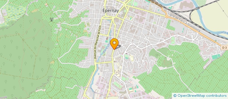 localisation de l'entreprise LPA IMMO à EPERNAY
