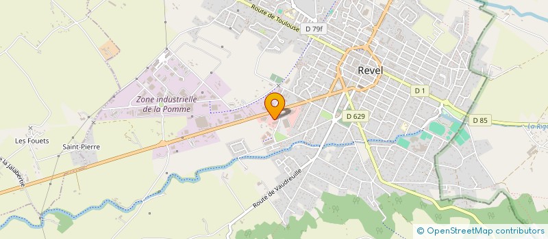 localisation de l'entreprise LPA LAURAGAIS PYRENEES ACCES  REVEL