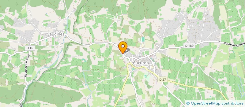 localisation de l'entreprise LPA LUBERON PROFESSIONNELS ASSURANCES  CUCURON