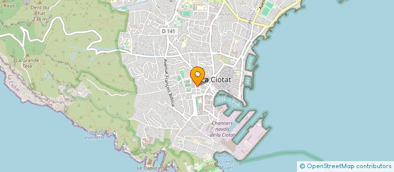 localisation de l'entreprise LPA SOLUTIONS ENERGIE  LA CIOTAT