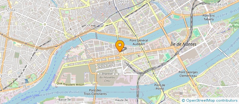 localisation de l'entreprise LPAIM  NANTES