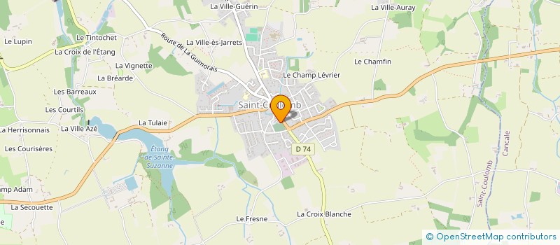 localisation de l'entreprise LPAM  SAINT-COULOMB