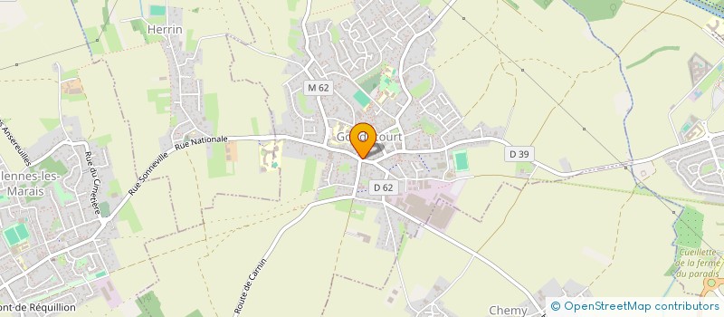 localisation de l'entreprise LPAM VANG  GONDECOURT