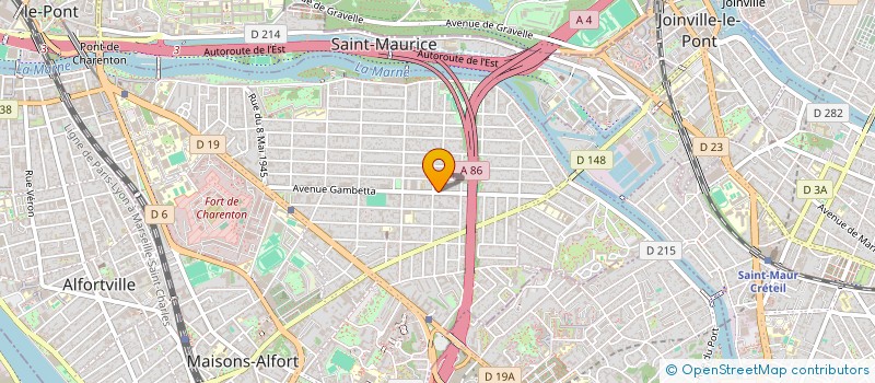 localisation de l'entreprise LPANADA à MAISONS-ALFORT