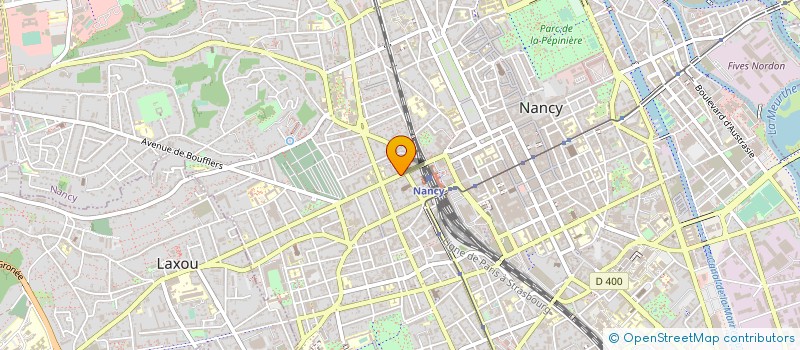 localisation de l'entreprise LPASSUR  NANCY