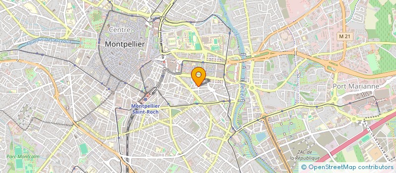 localisation de l'entreprise LPB à MONTPELLIER