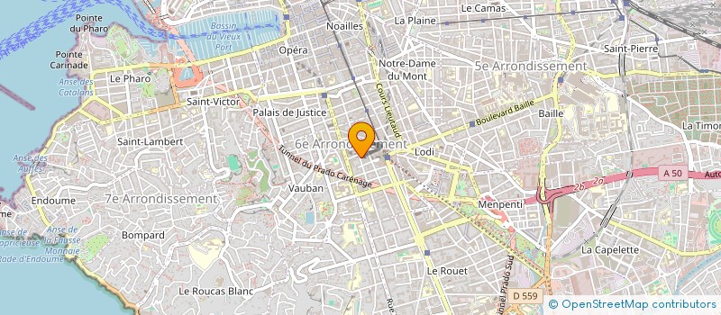 localisation de l'entreprise LPB à MARSEILLE
