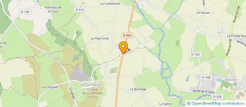localisation de l'entreprise LPB à LA PERNELLE