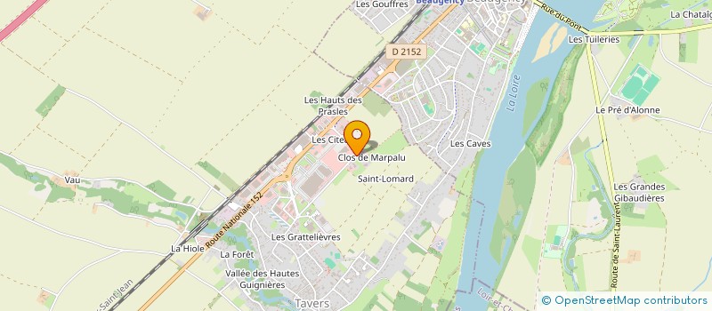 localisation de l'entreprise LPB à TAVERS