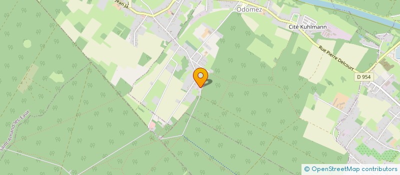 localisation de l'entreprise LPB à ODOMEZ