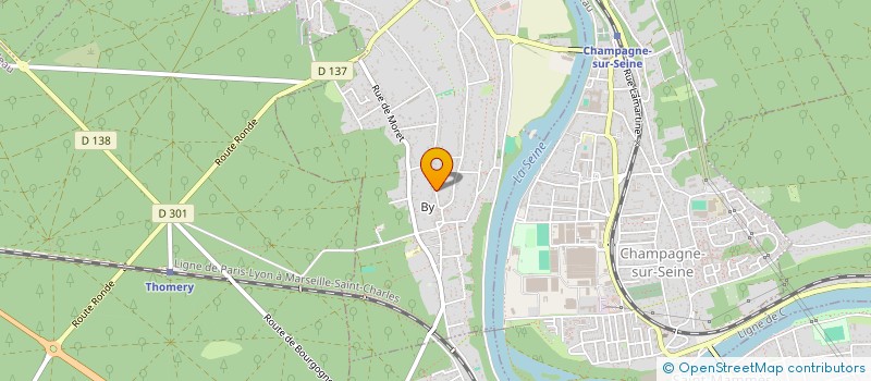 localisation de l'entreprise LPB  THOMERY