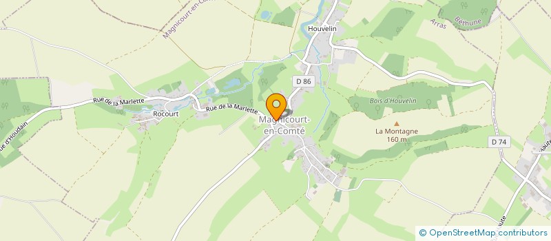 localisation de l'entreprise LPB  MAGNICOURT-EN-COMTE