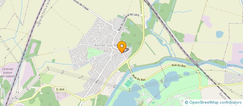 localisation de l'entreprise LPB COMPAGNIE  ANNET-SUR-MARNE