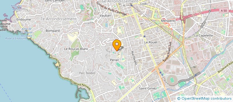 localisation de l'entreprise LPB INTERNATIONAL CONSULTING  MARSEILLE