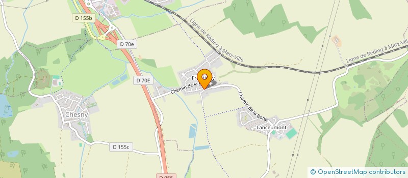 localisation de l'entreprise LPB SCI  AUDUN-LE-TICHE