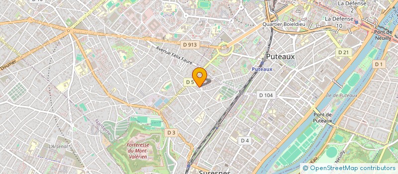 localisation de l'entreprise LPBB à SURESNES