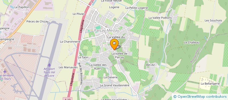 localisation de l'entreprise LPBC  CHANCAY