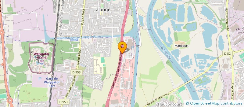 localisation de l'entreprise LPBE  NORROY-LE-VENEUR