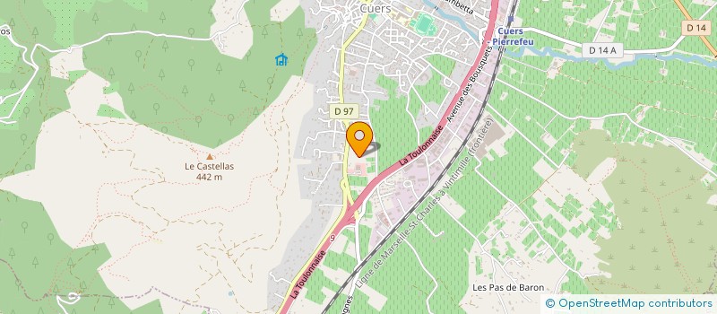 localisation de l'entreprise LPBY  CUERS