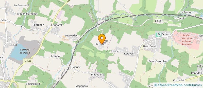 localisation de l'entreprise LPC 56  SAINT-AVE