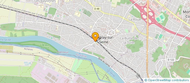 localisation de l'entreprise LPC à HERBLAY-SUR-SEINE