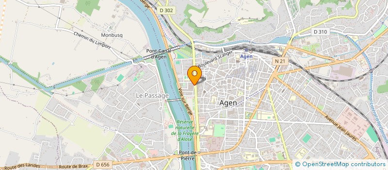localisation de l'entreprise LPC à AGEN