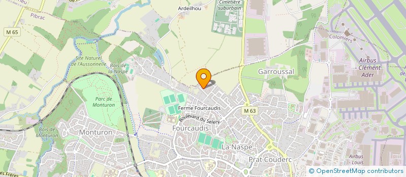 localisation de l'entreprise LPC à COLOMIERS