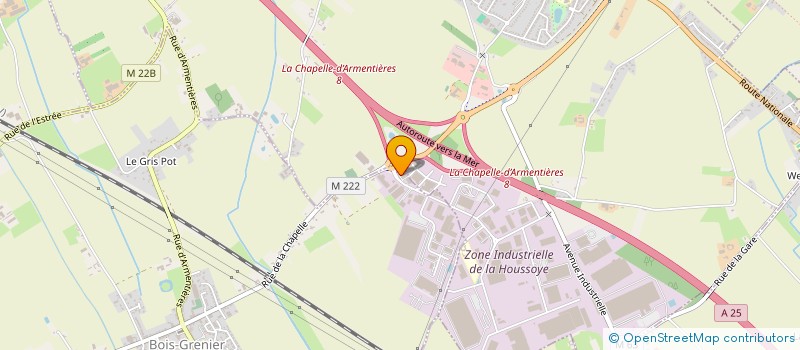 localisation de l'entreprise LPC AGENCEMENT  BOIS-GRENIER