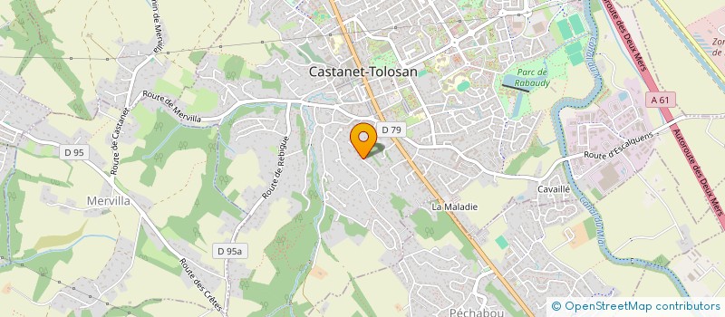 localisation de l'entreprise LPC CONSULTING à CASTANET-TOLOSAN