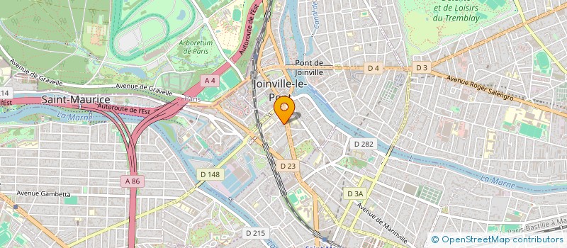 localisation de l'entreprise LPC JOINVILLE à JOINVILLE-LE-PONT