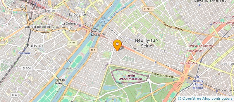 localisation de l'entreprise LPC NEUILLY à NEUILLY-SUR-SEINE