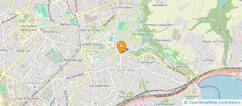 localisation de l'entreprise LPC TRUCKS à BREST