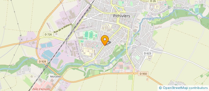 localisation de l'entreprise LPC45  PITHIVIERS