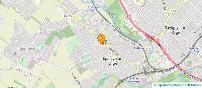localisation de l'entreprise LPCL à EPINAY-SUR-ORGE