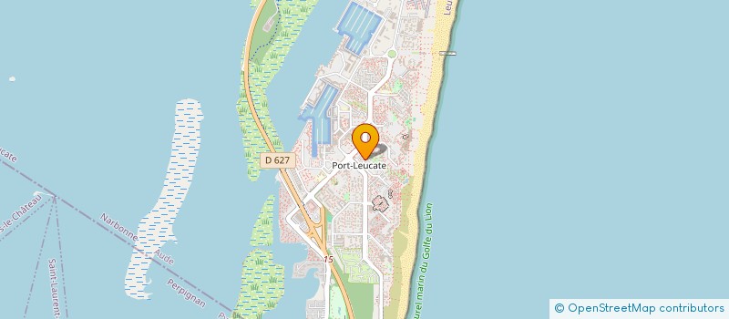 localisation de l'entreprise LPCL  LEUCATE