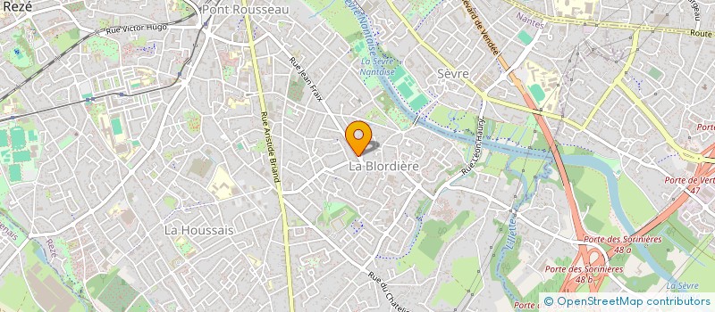 localisation de l'entreprise LPCR  REZE