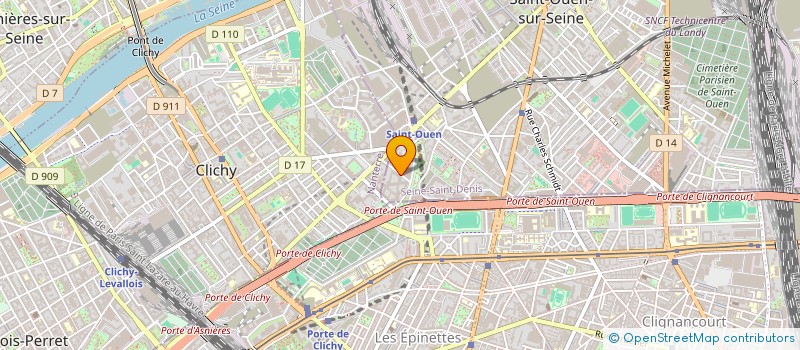 localisation de l'entreprise LPCR ARGENTEUIL LE BLE EN HERBE à SAINT-OUEN-SUR-SEINE