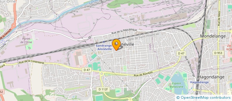 localisation de l'entreprise LPCS IMMO  AMNEVILLE