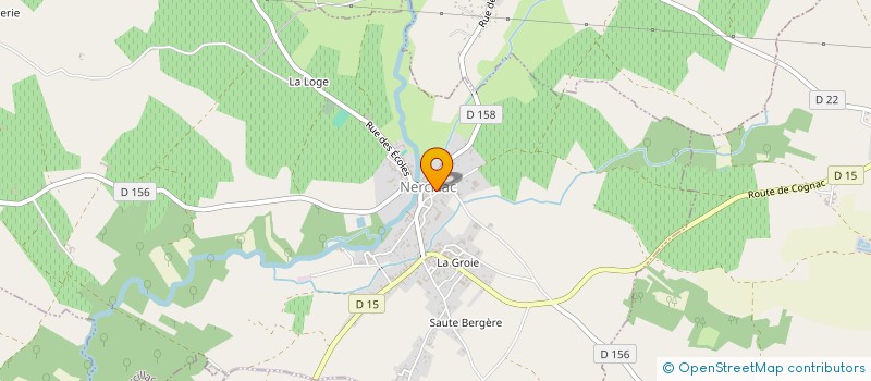 localisation de l'entreprise LPDA à JARNAC
